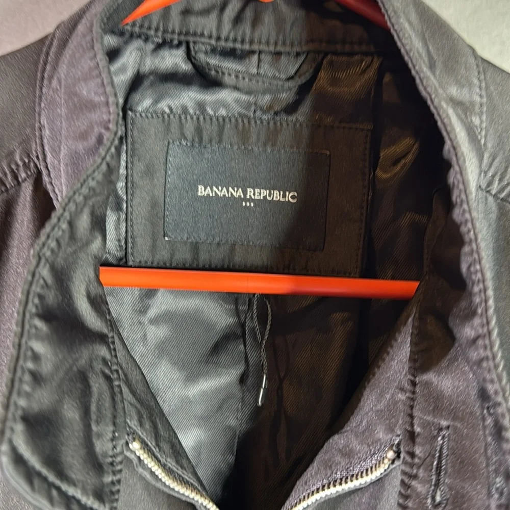 Banana republic Men's Black‎ lightweight Jacket size large